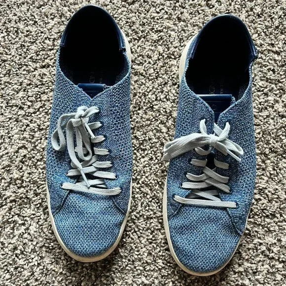 Cole Haan GrandPro Knit Men’s Sneakers – Light Blue Size 11 Casual Comfort - Picture 1 of 6